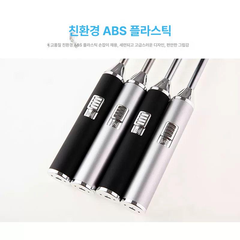 플라즈마라이터 USB 충전식 업소용 화구 점화 토치 케이크 라이터 난로 롱 라이터 - 상세 이미지 4