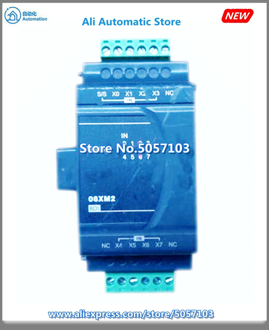 DVP08XN211R 8 포인트 확장 기계 8DO 릴레이 250VAC 24VDC 2A DC 전원공급장치 신품