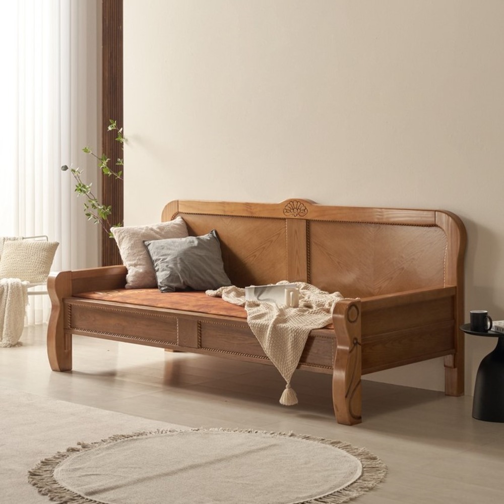 까사홈 온열 황토볼 카우치 소파 (흙침대형) 2000