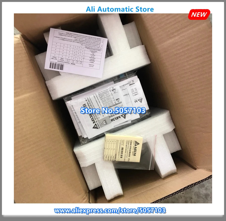 C2000 시리즈 인버터 VFD110C43A-21 11KW 323VAC-528VAC 신품