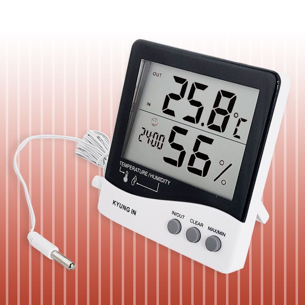 경인 디지털 온습도계(TH-01C) 실내외 온도계 습도계 - 상품 이미지