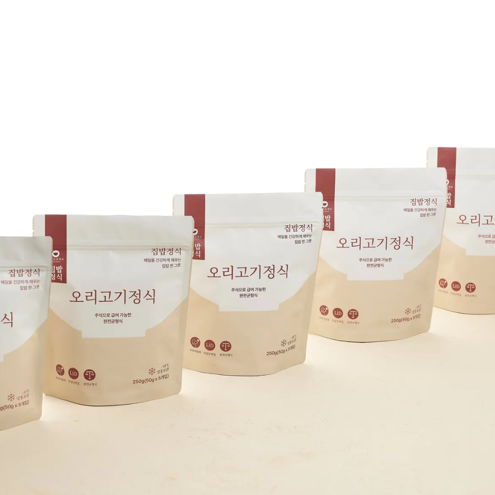 집밥정식 오리고기정식 강아지 화식 1팩 250g - 상세 이미지 4