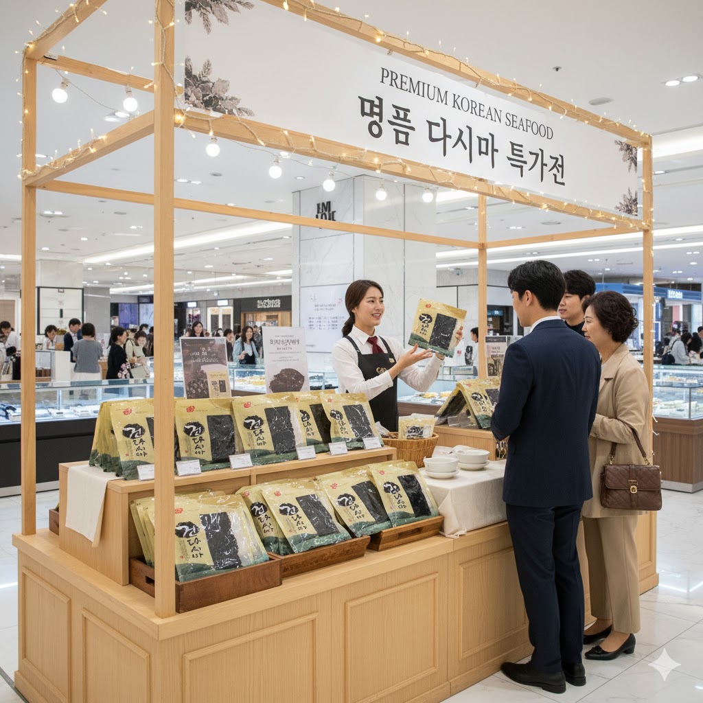 명식품본사 마른 다시마 [대포장] 완도 육수 김장 국물 500g, 1개 - 상세 이미지 5