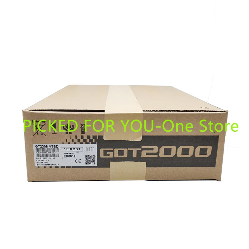 오리지널 2308-VTBD 8.4인치 GOT2000 그래픽 작동 터미널 HMI 터치스크린