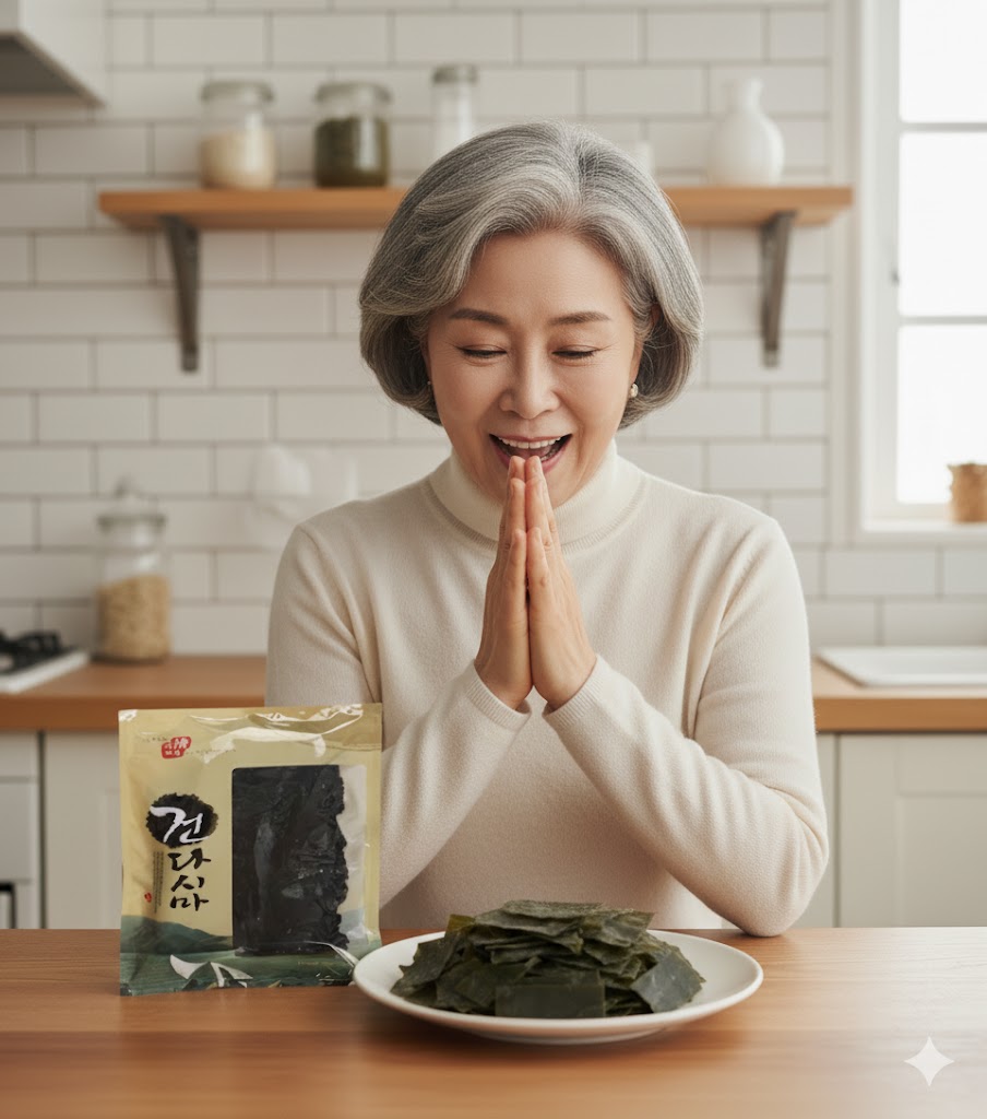 명식품본사 마른 다시마 [대포장] 완도 육수 김장 국물 500g, 1개 - 상세 이미지 3