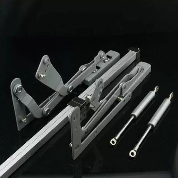 싱크대 도어업 브라켓 가구 쇼바 리프트 상부장 부품 경첩 씽크대경첩 철물 받침대 장롱 분리형 - 상세 이미지 3
