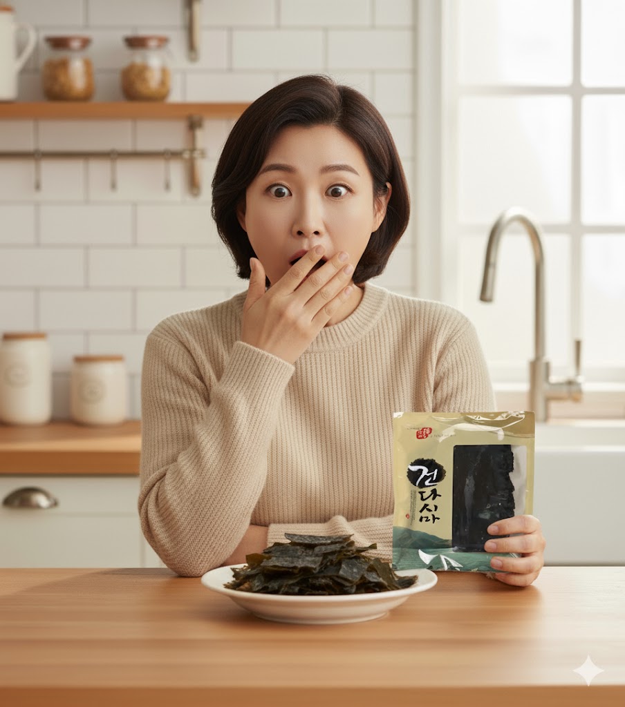 명식품본사 마른 다시마 [중포장] 완도 육수 국물 김장 200g, 1개 이미지 8