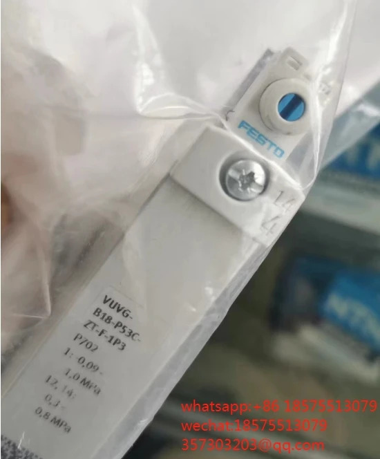 Festo VUVG-B18-P53C-ZT-F-1P3 574452 솔레노이드 밸브
