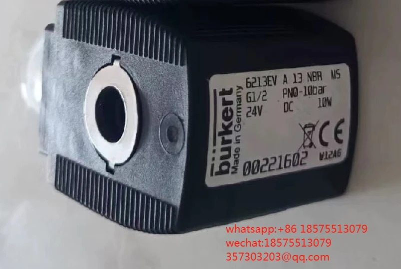 버커트 6213EV 솔레노이드 밸브 00221602 24V 코일