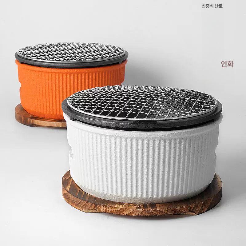 일본식화로 캠핑 개인화로 야끼토리 야끼니꾸 화로대 미니 가정용