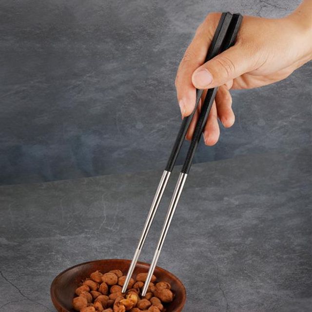 백패킹의 정석 티타늄 젓가락 가방포함 - 상품 이미지