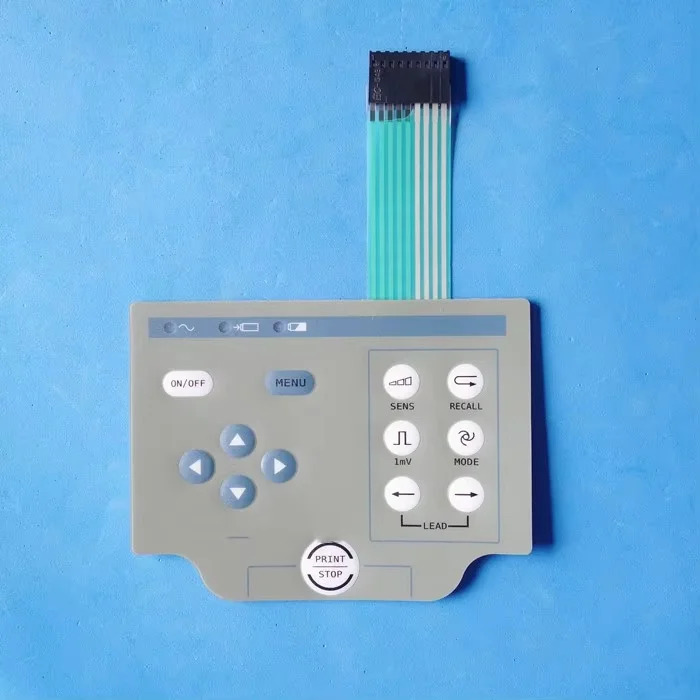 Comen CM300 CM100 ECG 기계보드 스위치 필름 1PSC