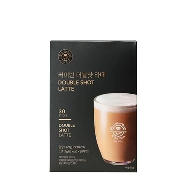 커피빈 더블샷 라떼(14.3gx30T) - 상품 이미지
