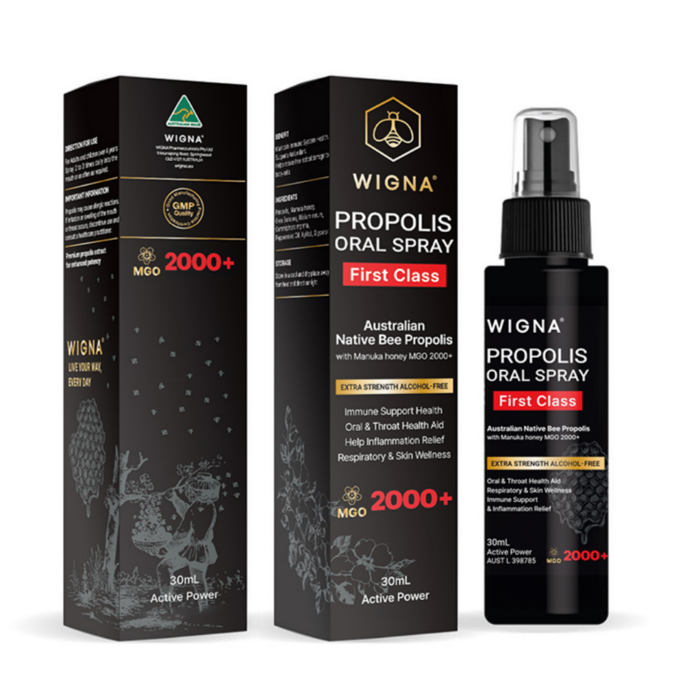 위그나 호주산 프로폴리스 오랄 스프레이 MGO 2000+ 30ml - 상품 이미지