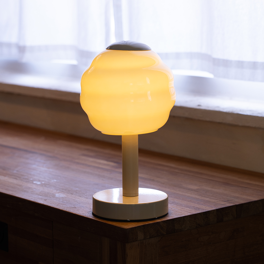 LED 스탠드 인테리어 무드조명 색변환 밝기조절 무선 충전형 단스탠드 리플샤인 3W - 상세 이미지 2