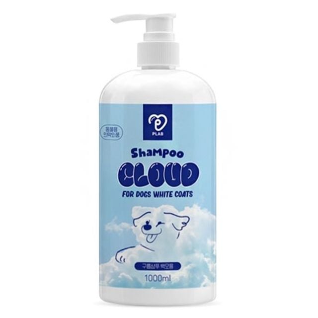 백모견 전용 애견 반려견 거품 샴푸 1000ml - 상품 이미지
