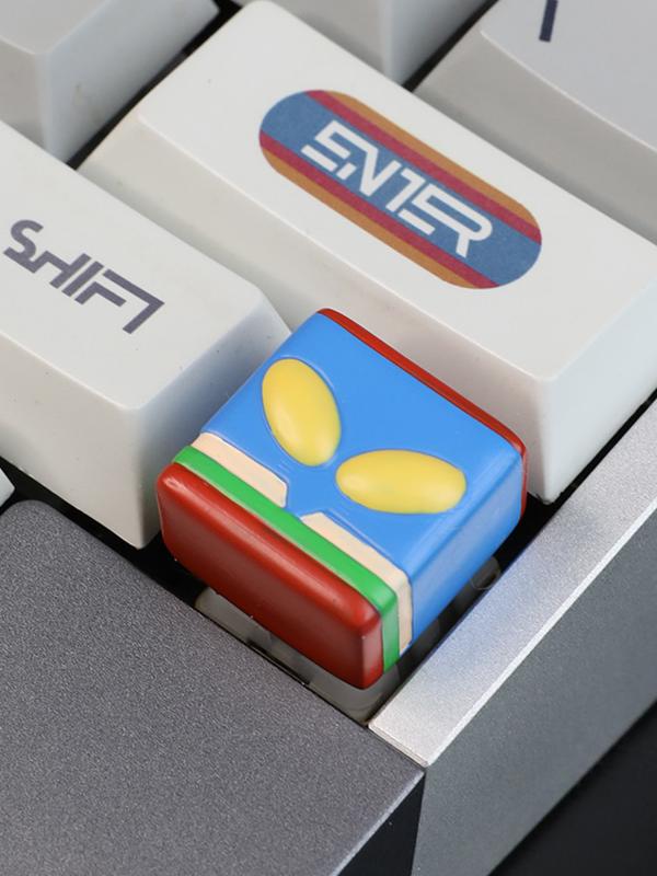 짱구 키캡 패밀리 개인화 레진 기계식 키보드 단일 키 수지 아트 디자인 크레용 신짱 짱구 - 상세 이미지 3