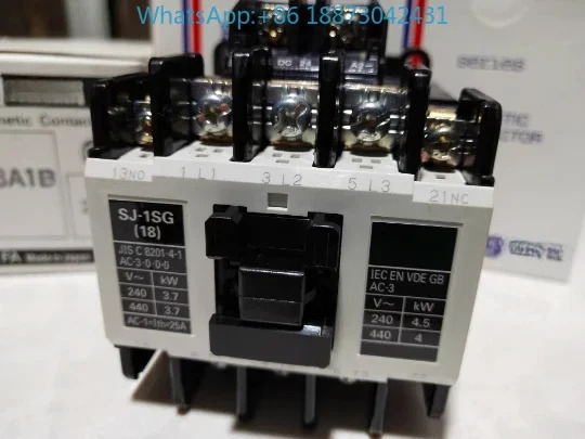 일본 DC 접촉기 SJ-1SG DC24V DC48V 1a1b 18A
