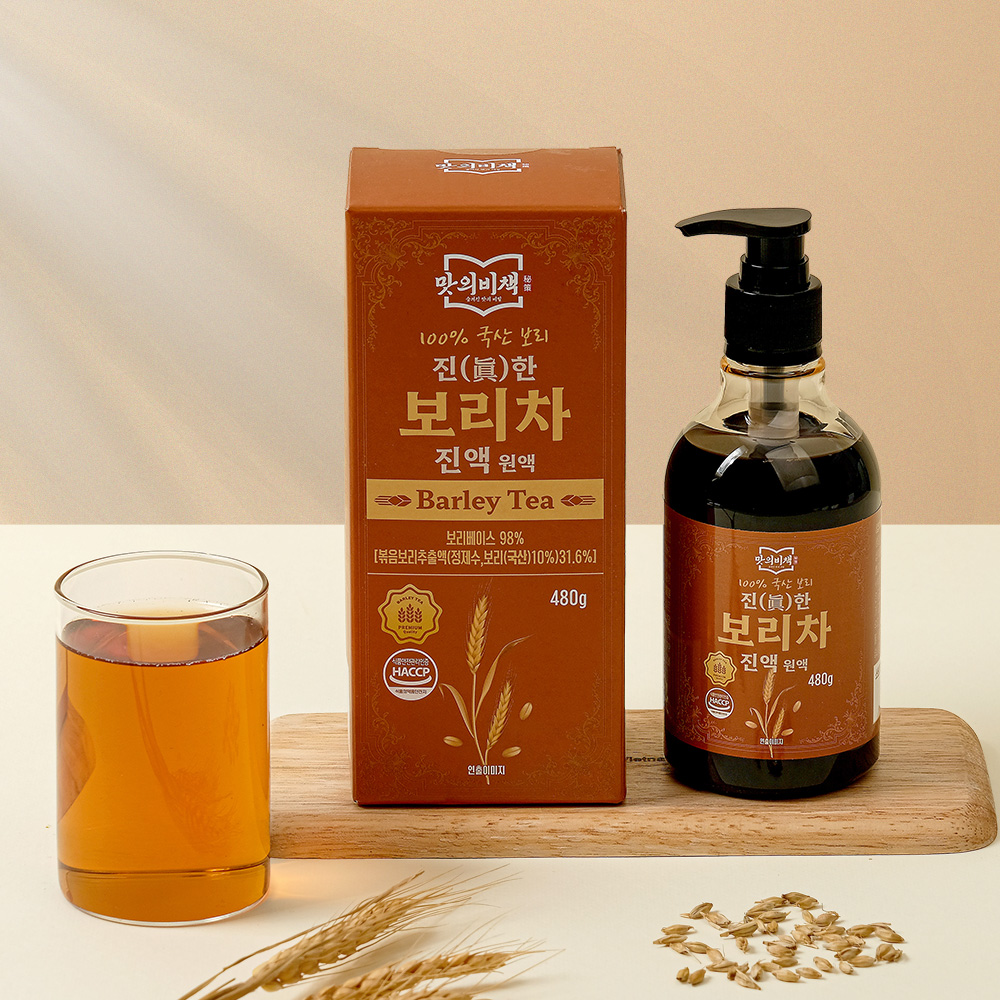 맛의비책 진한 국산 보리차 진액 원액 480g, 6개 - 상세 이미지 2