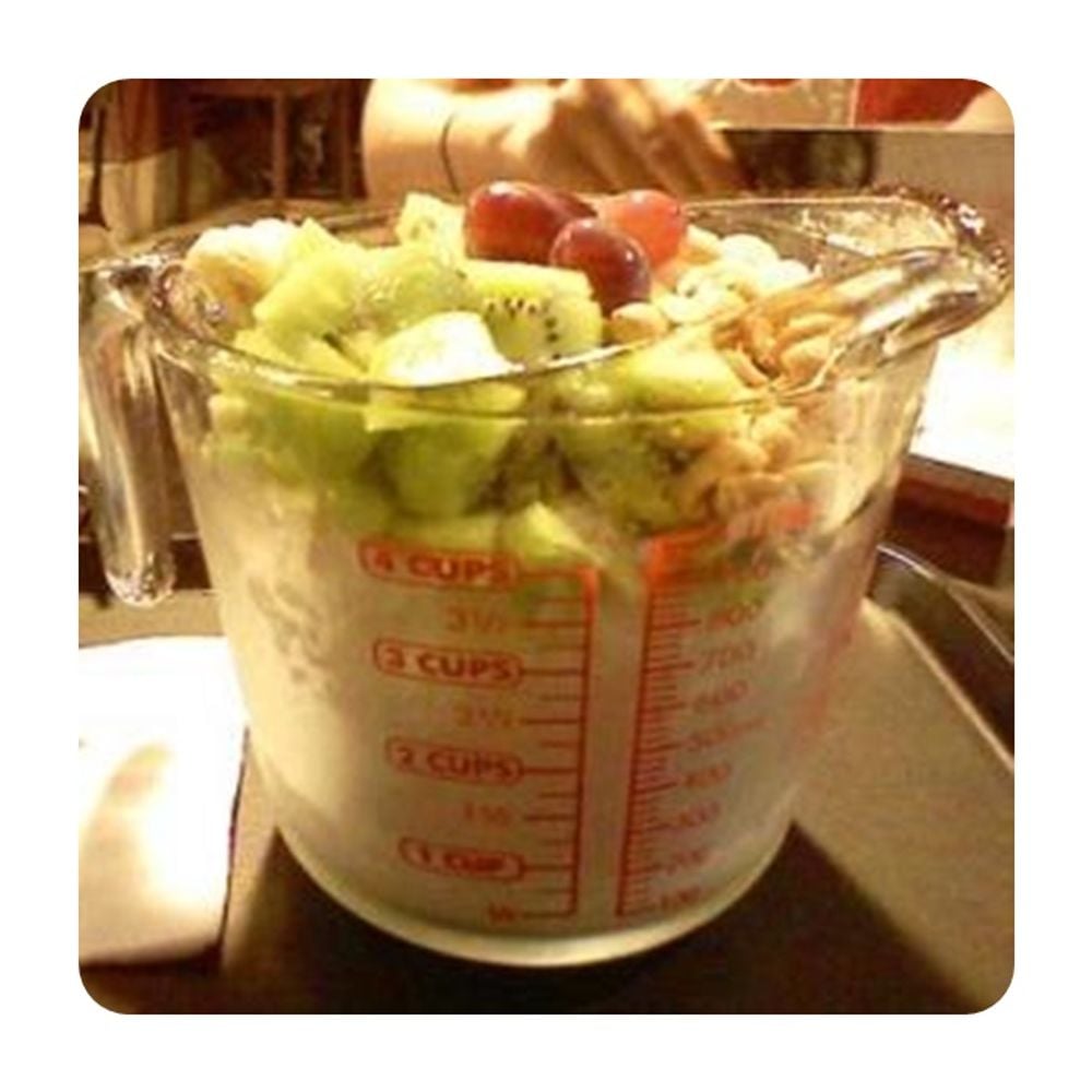 계량컵 빙수볼 1000ml 유리빙수볼 빙수 아이스크림 - 상품 이미지