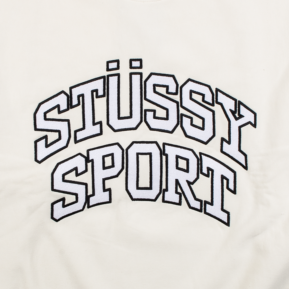 스투시 RELAXED OVERSIZED CREW 맨투맨 118487-IVORY - 상세 이미지 4
