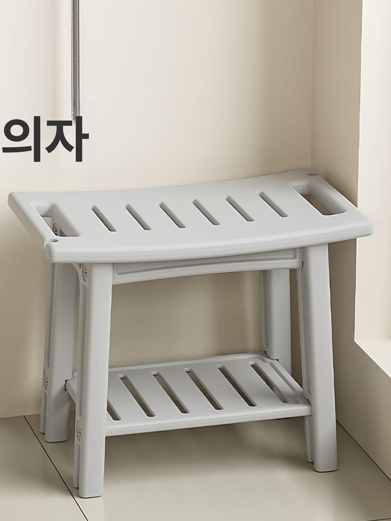 욕실방수의자 욕실의자 목욕의자 샤워 스툴 - 메인 이미지