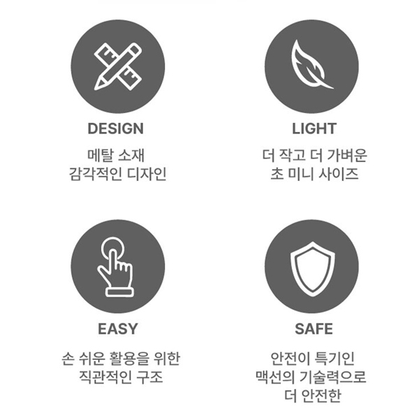 맥스 미니 휴대용가스렌지 경량 메탈 캠핑버너 800g - 상세 이미지 3