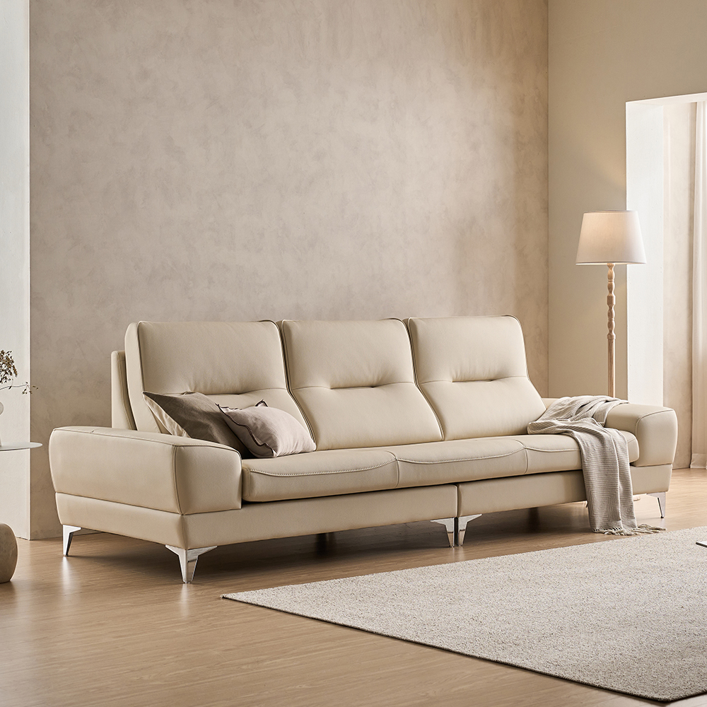 핀란디아 클로 이태리 통가죽 4인용 3인용 소가죽 천연가죽 소파