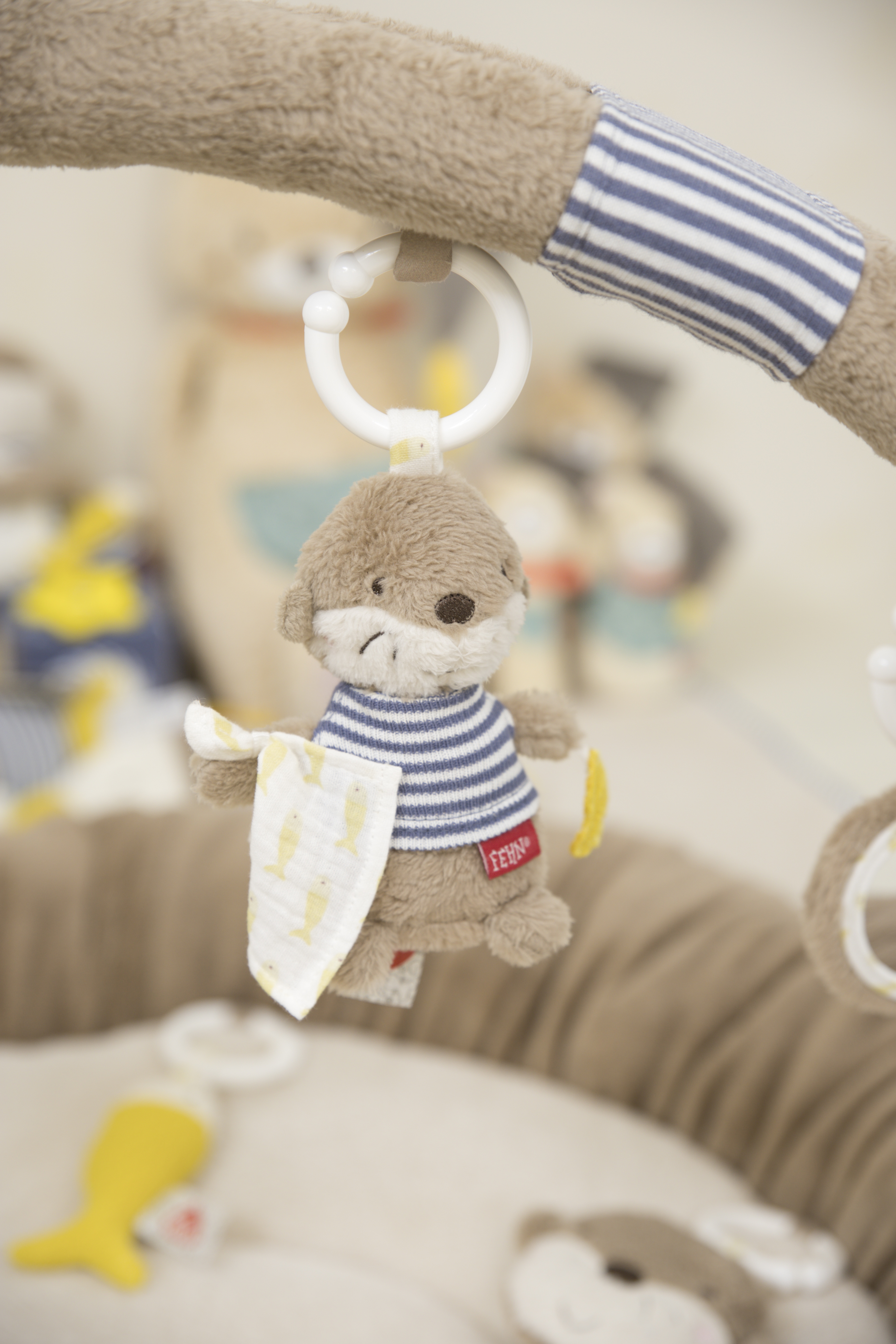 베이비펜 수달 아기 체육관 플레이 매트