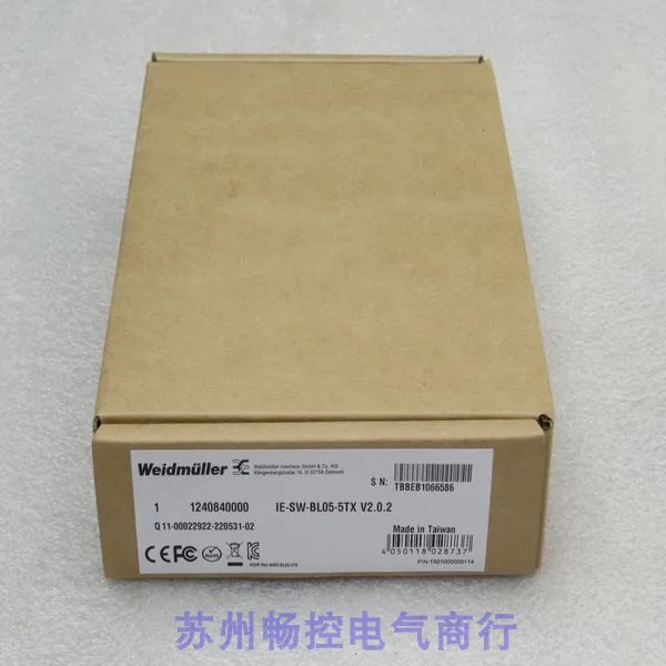 Weidmuller 용접기 스위치 IE-SW-BL05-5TX 1240840000 신
