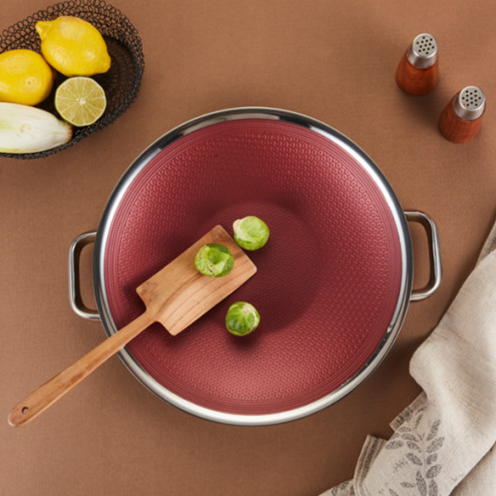 클래딘 인덕션 직화 IH 통3중 스텐 베네핏 편수 양수 코팅 프라이팬 32cm - 상세 이미지 2