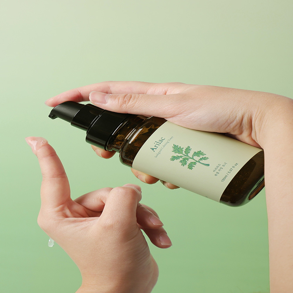 [본품 이벤트] 아리라끄 쑥결 카밍 속보습 히알루론산 토너 150ml 수분충전 - 상세 이미지 3