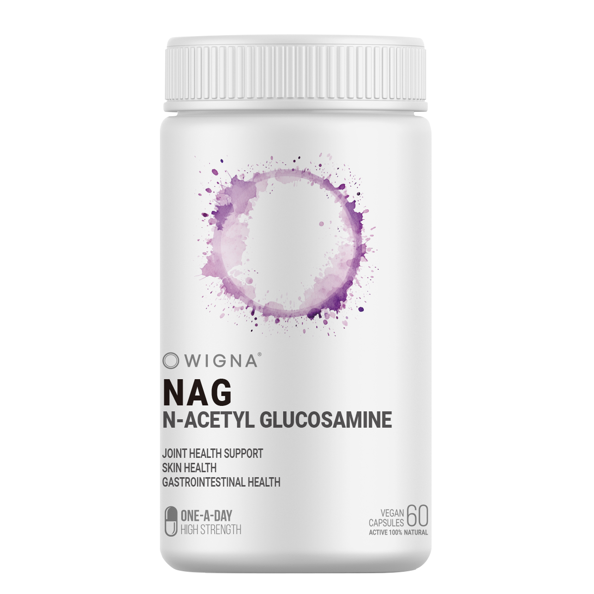 위그나 호주산 N-아세틸 글루코사민 NAG 500 관절 연골 피부보습 500mg x 60캡슐 - 상품 이미지