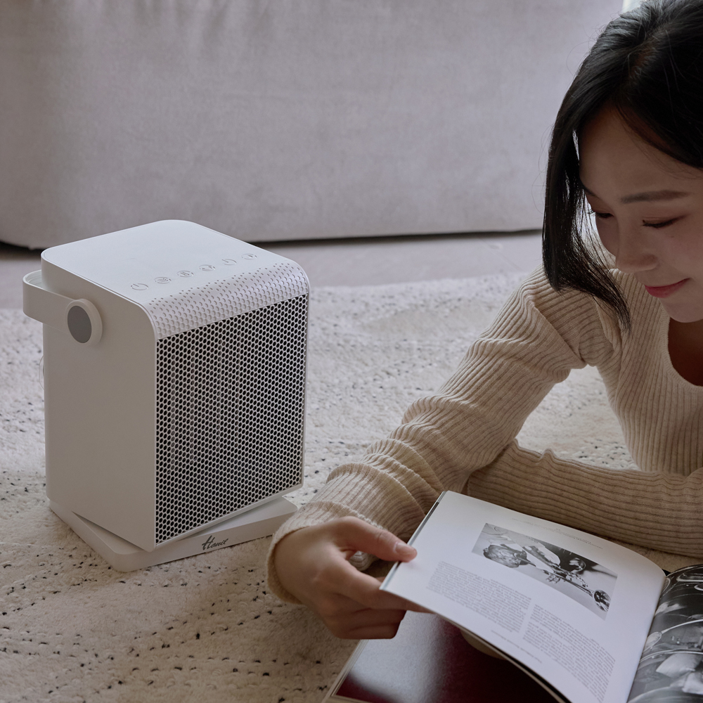 한일 PTC 전기온풍기 캠핑 가정용 저소음 1000W 스마트 오브제히터 - 상세 이미지 4