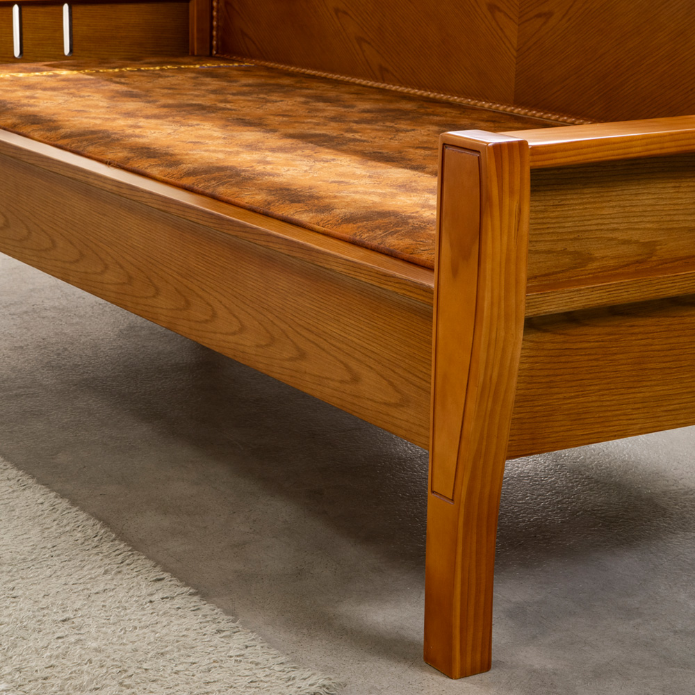 웰니즈 3인용 온열소파 온돌 황토볼 카우치 흙쇼파