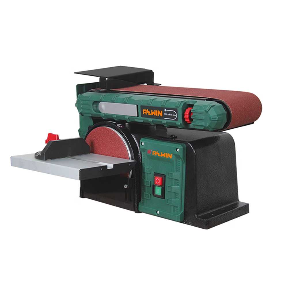 전동 벨트 샌더 고속 연마 작업용 산업용 기계 탁상용 4x6 샌더 650w+샤프닝 - 상세 이미지 3