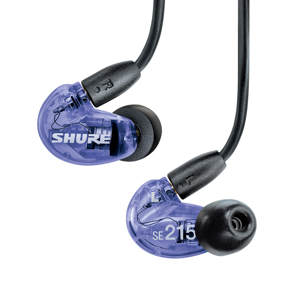 [SHURE] 슈어 스페셜 에디션 SE215 SPE 사운드 아이솔레이팅 이어폰 (퍼플) - 상세 이미지 2