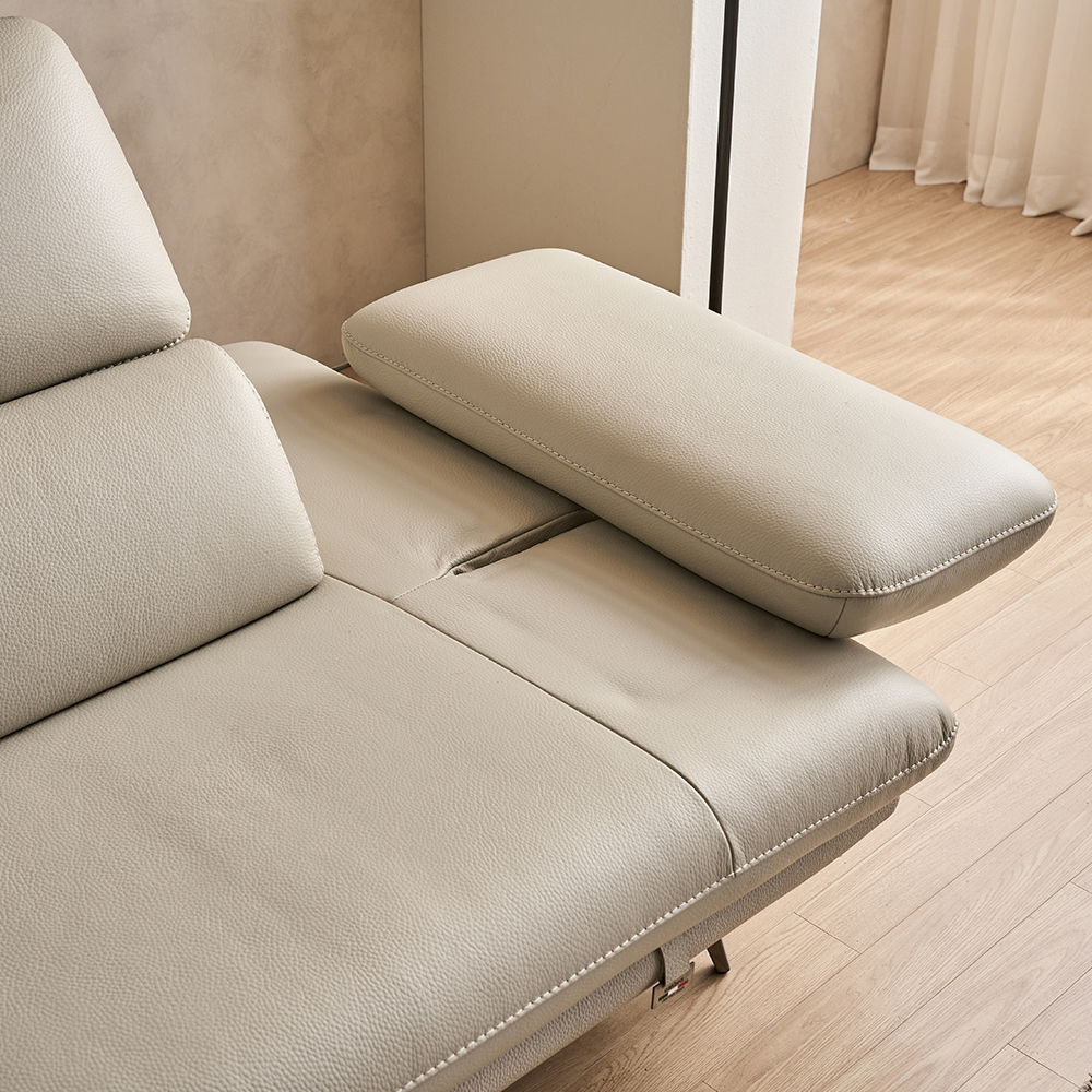 핀란디아 안나 이태리 통가죽 4인용 3인용 소가죽 천연가죽 소파