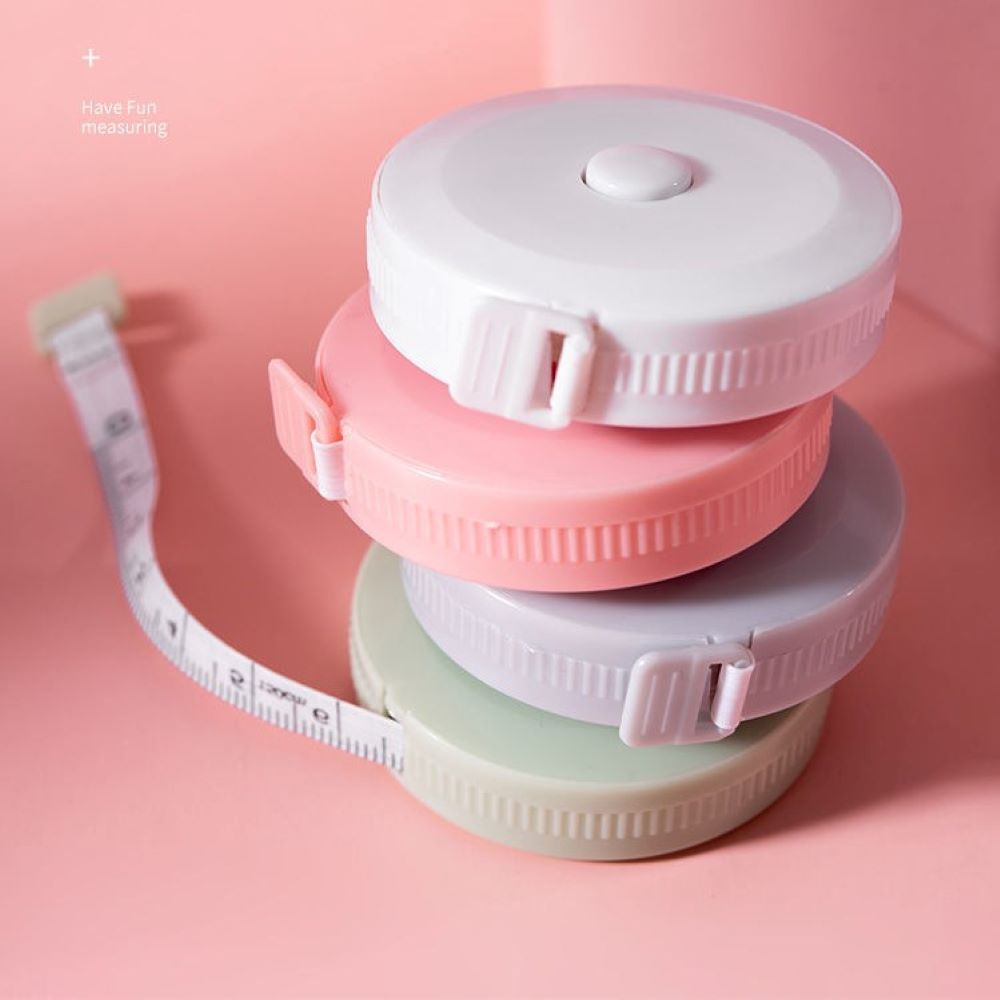 원터치 150cm 자동감김 휴대용줄자 - 상품 이미지