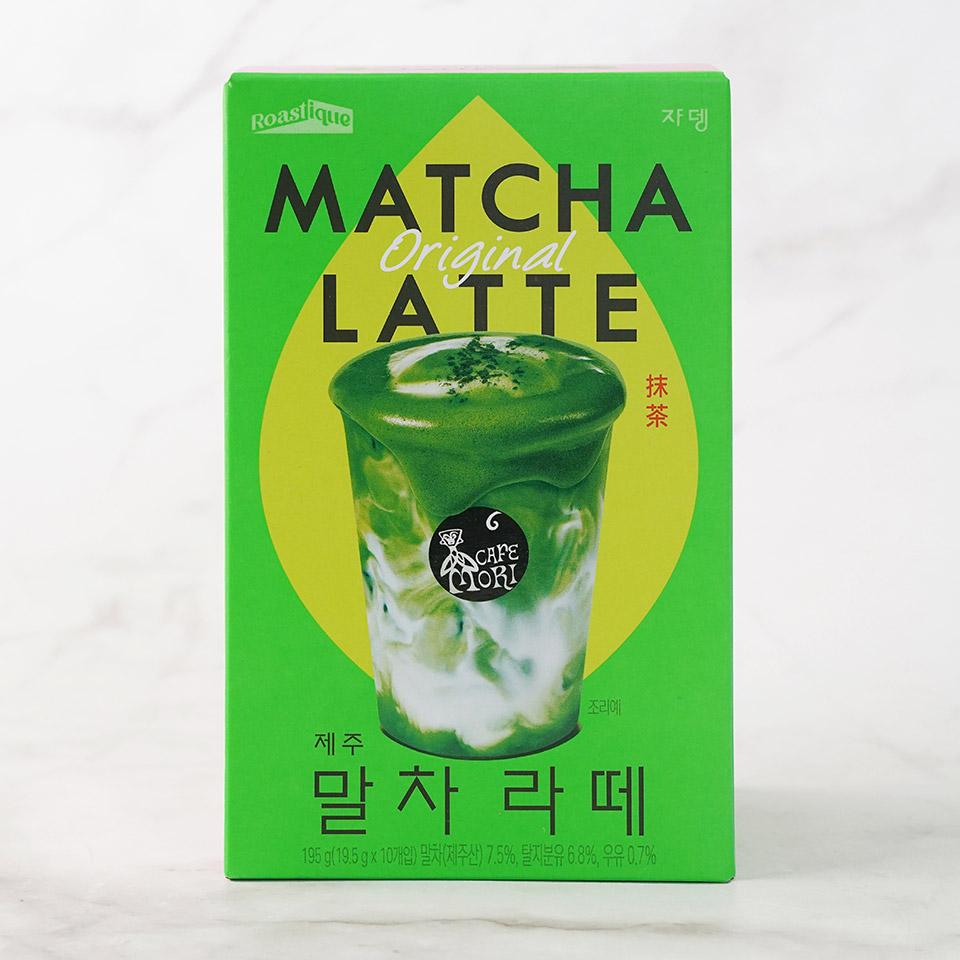 메가마트 쟈뎅 로스티크 까페모리 말차라떼 19.5gx10입 - 상품 이미지