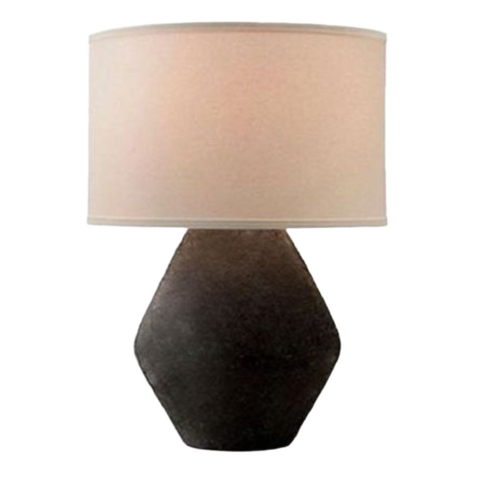 도자기 LED 조명 침실 단스탠드 세라믹 고급 램프 스탠드 펜션 049 모델 D36 x H43 전원 스위치 버튼 - 상품 이미지