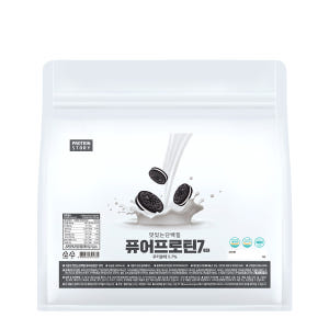 프로틴스토리 맛있는 단백질 퓨어프로틴7 쿠키 1kg 맛있게 먹은 솔직 후기 - 상품 이미지 1