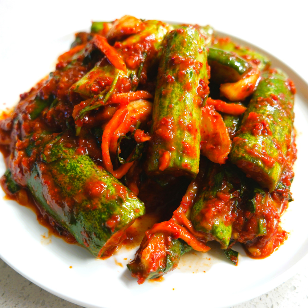순폭탄 오이소박이 안매운 맵찔이 오이김치 2kg, 1개 - 상품 이미지