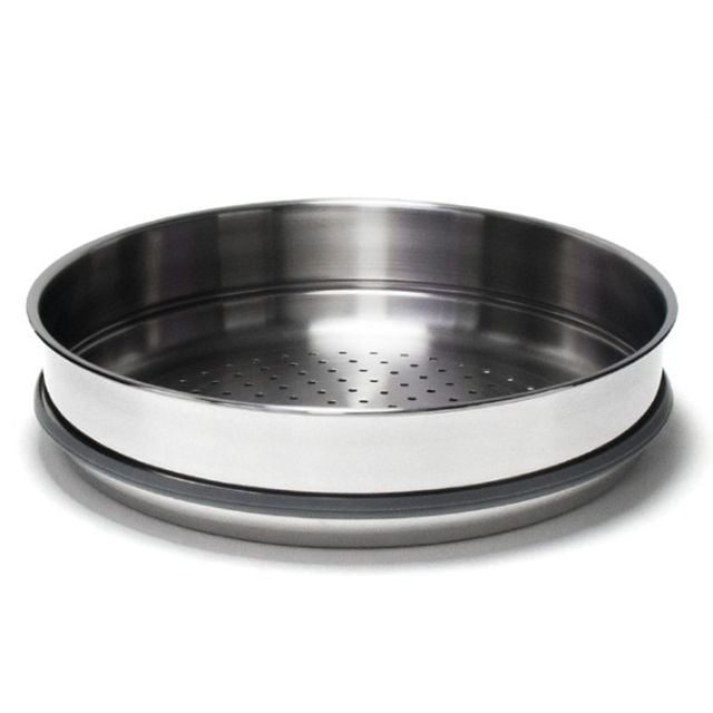 키친아트 찜판 스텐 찜채반 찜틀 쟁반 받침대 36cm - 상품 이미지
