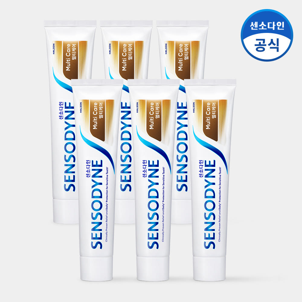 센소다인 멀티케어 100g 6개
