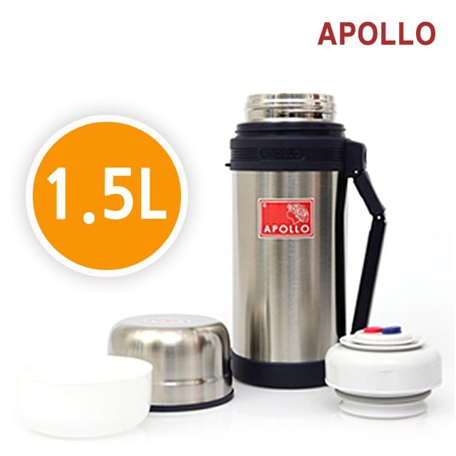 아폴로 보온병(1.5L)스텐보온병 물병 보온보냉 1500ml - 메인 이미지