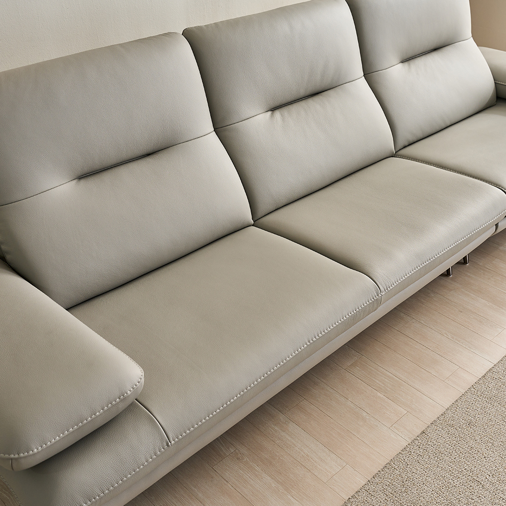 핀란디아 제이드 이태리 통가죽 4인용 3인용 소가죽 천연가죽 소파