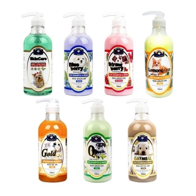 벨버드 강아지 샴푸린스 750ml 블루베리향 - 상품 이미지