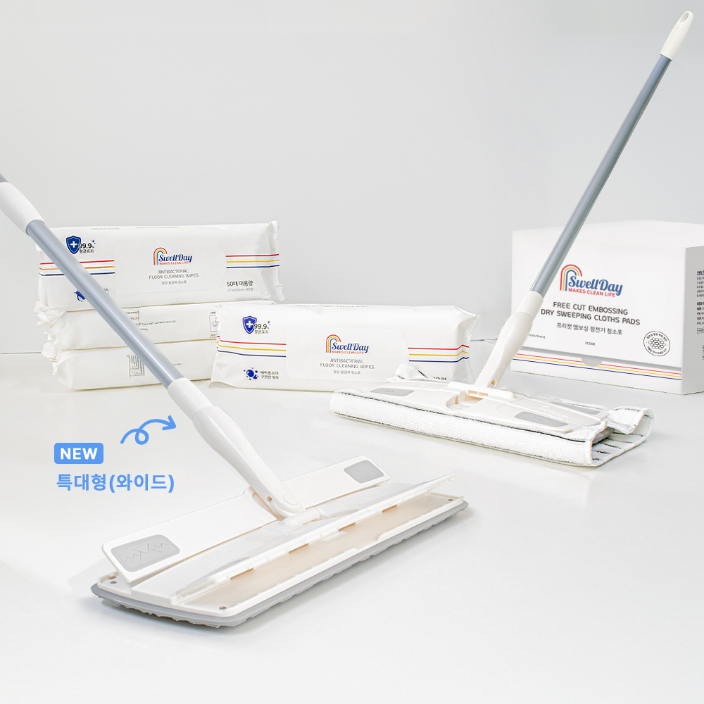 스웰데이 투웨이 쿠션 막대걸레 표준형 밀대걸레 호환 밀대