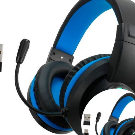 헤드셋 7.1 C타입 유선 서라운드 게이밍헤드셋 HC10